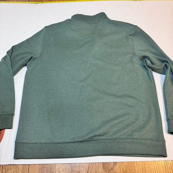 Izod‎ men’s size XL green 1/4 zip up pullover - Picture 11 of 13